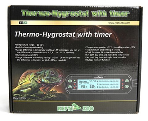 Repti-Zoo THC Deluxe Termostat higrostat z programatorem Repti-Zoo