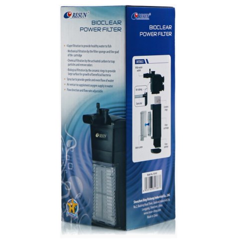 Resun BioClear Power Filter 450 - filtr wewętrzny 4w1 Resun