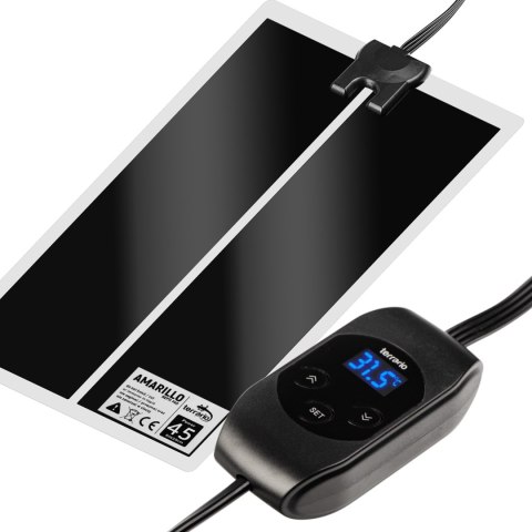 Terrario Amarillo 45W - mata grzewcza z termostatem LCD Terrario