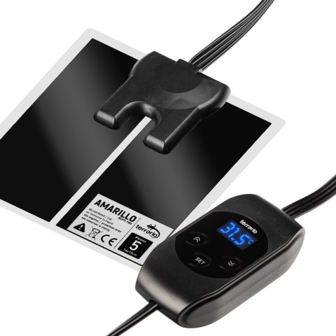 Terrario Amarillo 5W - mata grzewcza z termostatem LCD Terrario