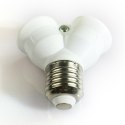 Terrario DoublePower - rozgałęziacz oprawka do żarówek e27 Terrario