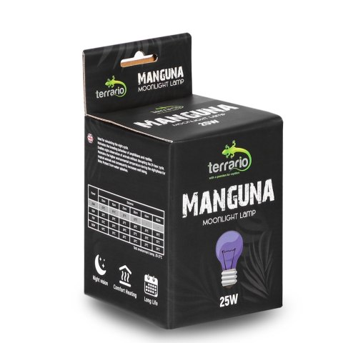 Terrario Manguna Moonlight Lamp - żarówka nocna 25W Terrario