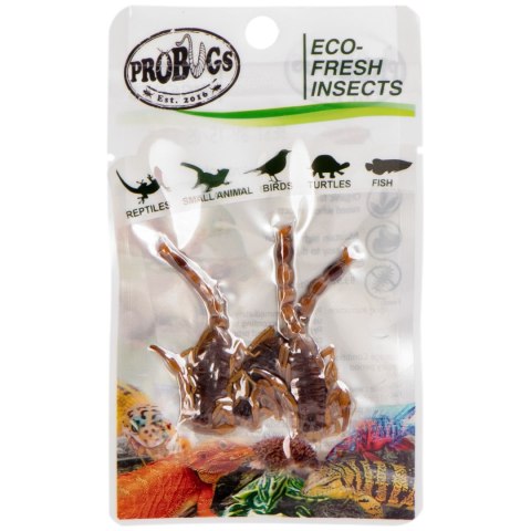 ProBugs Eco-Fresh Scorpion 15 x 3pcs - świeże skorpiony 15 saszetek ProBugs