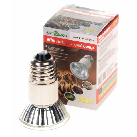 Repti-Zoo Mini Halogen Spot 20W - mały halogen grzewczy Repti-Zoo