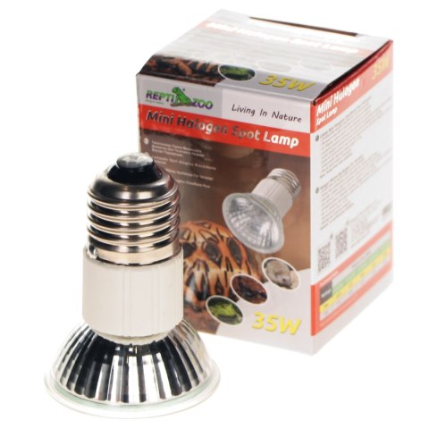 Repti-Zoo Mini Halogen Spot 35W - mały halogen grzewczy Repti-Zoo