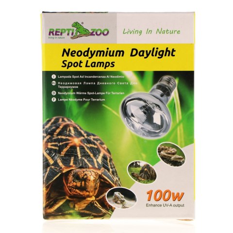 Repti-Zoo Neodymium Daylight 100W - żarówka grzewcza neodymowa Repti-Zoo