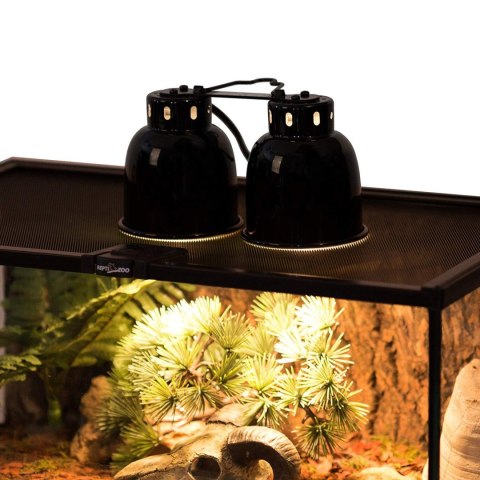 Repti-Zoo Podwójna Lampa na żarówki 2 x 40W Repti-Zoo