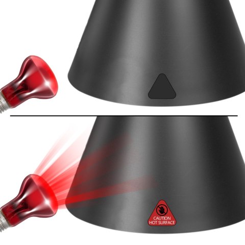Repti-Zoo Smart Wi-Fi Deep Lamp L - lampa na żarówki grzewcze i UVB Wi-Fi Repti-Zoo