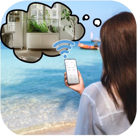 Repti-Zoo Smart Wi-Fi Deep Lamp L - lampa na żarówki grzewcze i UVB Wi-Fi Repti-Zoo