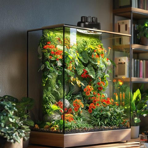 Resun Reptile Black Lamp DUO Mini - lampa podwójna do terrarium Resun