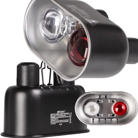 Resun Reptile Black Lamp DUO Mini - lampa podwójna do terrarium Resun