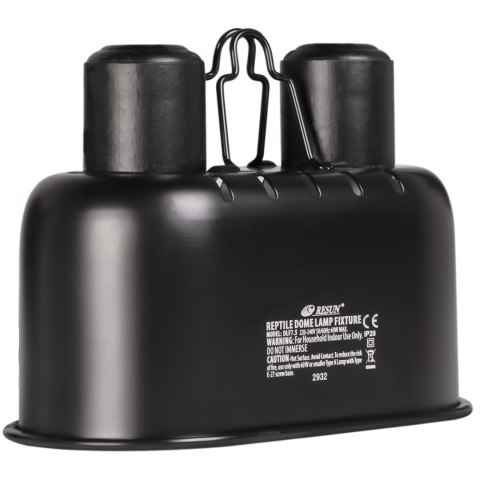Resun Reptile Black Lamp DUO Mini - lampa podwójna do terrarium Resun