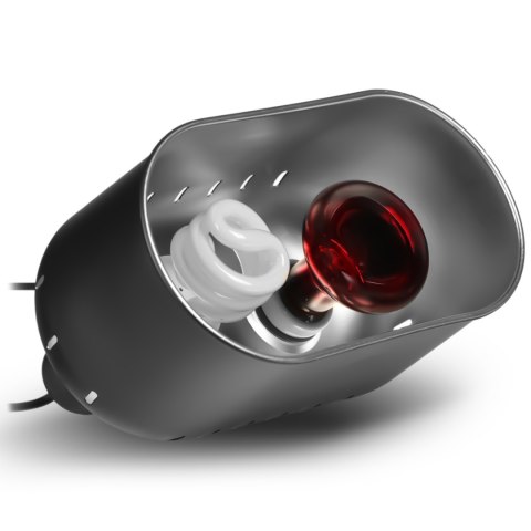 Resun Reptile Black Lamp DUO - lampa podwójna do terrarium Resun