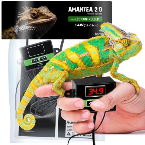 Terrario Amantea 2.0 14W - mata grzewcza z termostatem Terrario