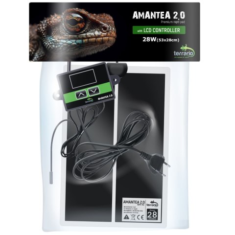 Terrario Amantea 2.0 28W - mata grzewcza z termostatem Terrario