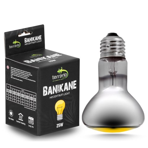 Terrario Banikane Neodymium Light - żarówka grzewcza neodymowa 25W Terrario