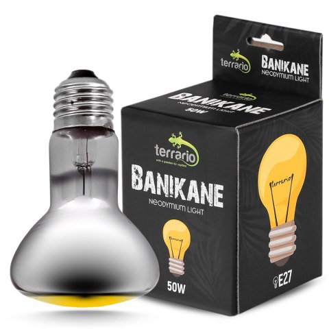 Terrario Banikane Neodymium Light - żarówka grzewcza neodymowa 50W Terrario