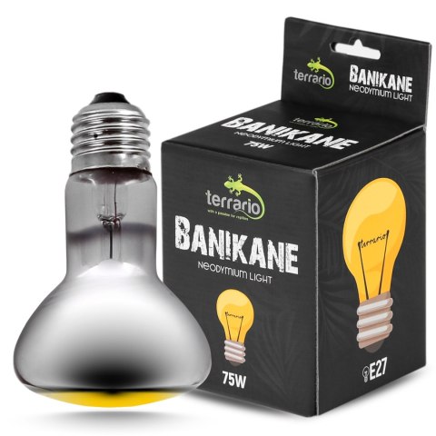 Terrario Banikane Neodymium Light - żarówka grzewcza neodymowa 75W Terrario