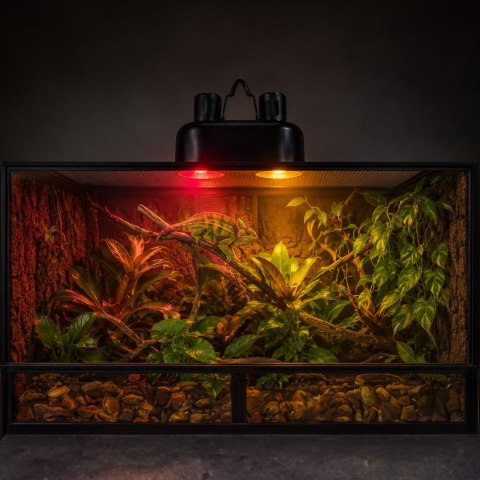 Terrario DUORAY 2.0 - podwójna lampa do terrarium Terrario