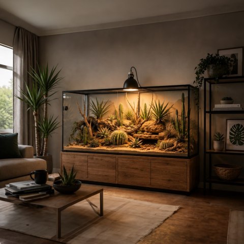 Terrario LUNOONE 2.0 - lampa do terrarium Terrario