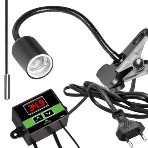 Terrario Long ReptiSun Temperature Control - lampa z termostatem Terrario