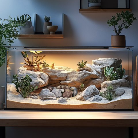 Terrario Stone Circle Bowl L - Miska do Terrarium 17x15x4,5 cm Terrario