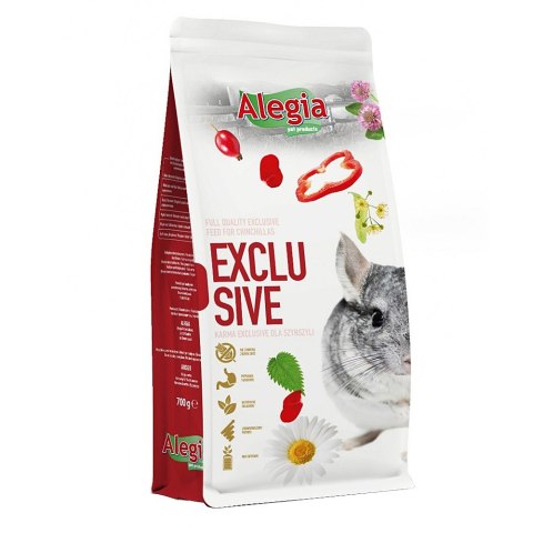 Alegia - Exclusive Szynszyl - pełnowartościowy pokarm 700g Alegia