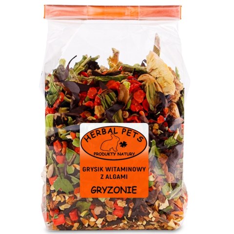 Herbal Pets - Grysik witaminowy z Algami 150g Herbal Pets