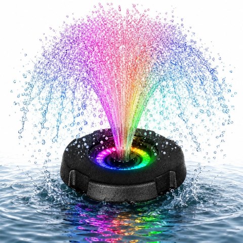 Kruger Meier PondSplash Elite LED 20000 - fontanna pływająca z oświetleniem Kruger Meier