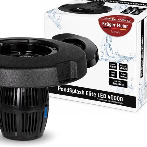 Kruger Meier PondSplash Elite LED 20000 - fontanna pływająca z oświetleniem Kruger Meier