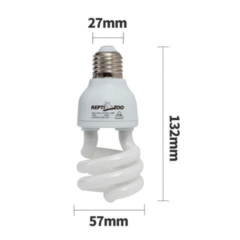 Repti-Zoo Desert Lamp 10.0 UVB 26W - Żarówka e27 Repti-Zoo