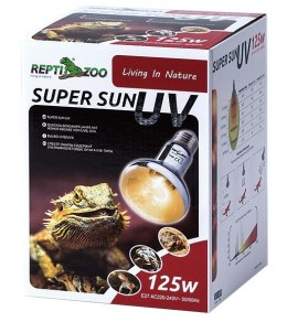 Repti-Zoo SuperSun 125W - żarówka grzewcza, podczerwona UVA i UVB Repti-Zoo