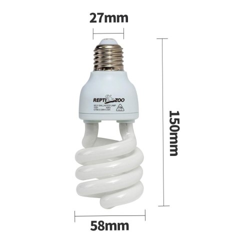 Repti-Zoo Tropical Lamp 5.0 UVB 26W - Żarówka e27 Repti-Zoo