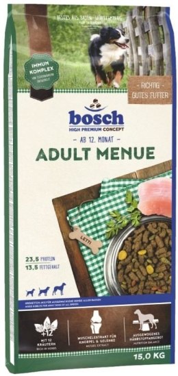 BOSCH Adult Menue Drób 15kg Bosch