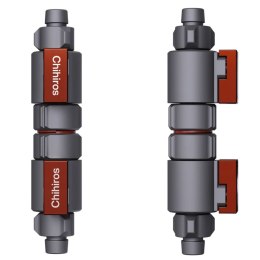 Chihiros Double Tap 12/16 - podwójny zawór na wąż 12mm Chihiros