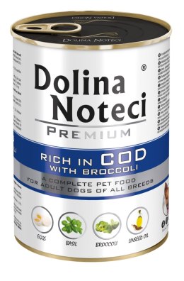 Dolina Noteci Premium Dorsz Z Brokułami 400g Dolina Noteci