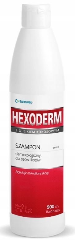 Eurowet Szampon Hexoderm 500ml Eurowet