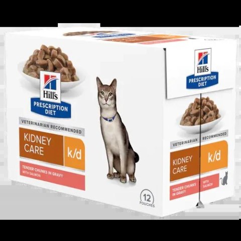Hill's Prescription Diet k/d Feline Salmon 85g Hills