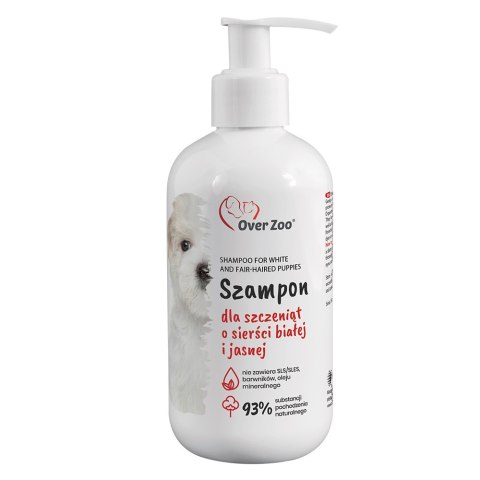 OVER ZOO Szampon Dla Szczeniąt O Jasnej/Białej Sierści 250ml Over Zoo