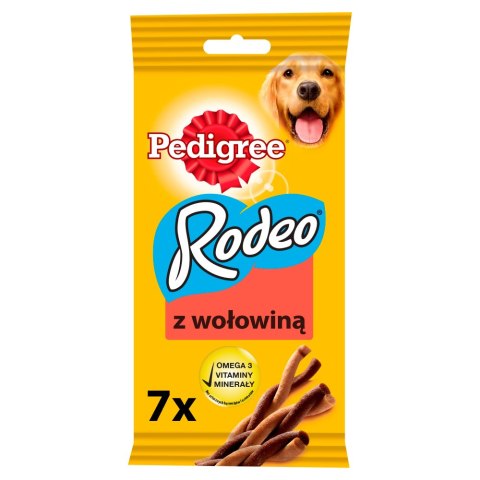 Pedigree Rodeo Przysmak Dla Psów Powyżej 4 Miesiąca Życia Z Wołowiną 122g Pedigree