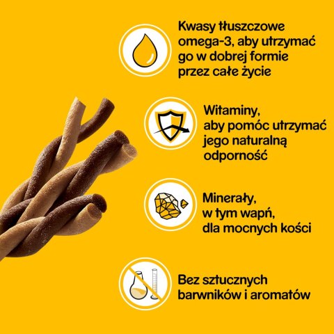 Pedigree Rodeo Przysmak Dla Psów Powyżej 4 Miesiąca Życia Z Wołowiną 122g Pedigree