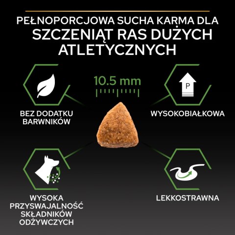 Purina Pro Plan Large Puppy Athletic Optistart Kurczak I Ryż 12kg Purina Pro Plan