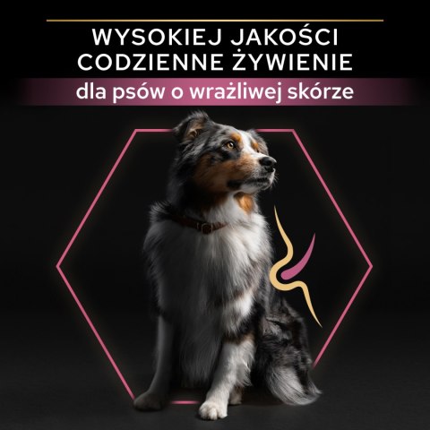 Purina Pro Plan Medium Adult Sensitive Skin Optiderma Łosoś I Ryż 14kg Purina Pro Plan