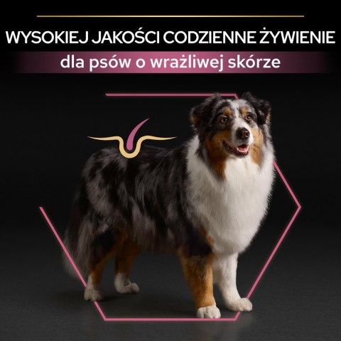 Purina Pro Plan Medium & Large 7+ Sensitive Optiderma Łosoś I Ryż 14kg Purina Pro Plan