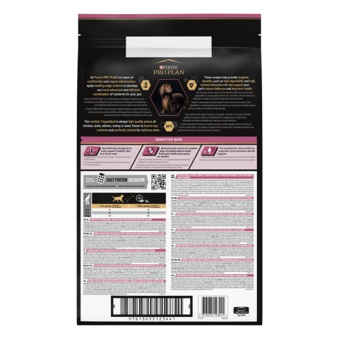 Purina Pro Plan Small & Mini Adult Sensitive Optiderma Łosoś I Ryż 7kg Purina Pro Plan