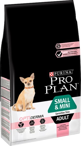 Purina Pro Plan Small & Mini Adult Sensitive Optiderma Łosoś I Ryż 7kg Purina Pro Plan