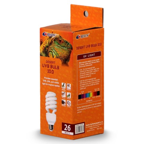 Resun Desert UVB Bulb 10.0 26W - żarówka UVB Resun