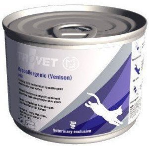 TROVET VRD Hypoallergenic Dziczyzna Dla Kota 200g Trovet