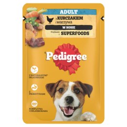 Pedigree Mokra Karma Dla Dorosłych Psów Z Kurczakiem I Warzywami W Sosie 100g Pedigree