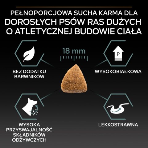 Purina Pro Plan Large Adult Athletic Optidigest Jagnięcina Z Ryżem 14kg Purina Pro Plan
